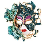 Élégante broche en forme d'hirondelle avec détails en goutte d'huile et diamants en cristal, accessoire de bijoux tendance pour femme, broche artistique en alliage de zinc résistant à l'oxydation