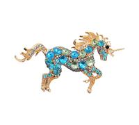 Élégante broche licorne pour femme - Accessoire portable en alliage pour un usage quotidien et des occasions spéciales, taille unique, Comme décrit