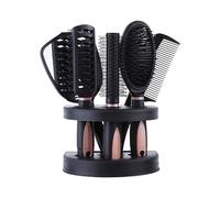 Élégante collection miroir et peigne offrant une gestion des cheveux sans effort pour les trajets quotidiens et les voyages d'affaires, accessoires pour cheveux tendance