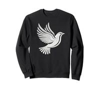 Élégante Colombe Oiseau d'espoir Symbole de Paix Vintage Sweatshirt
