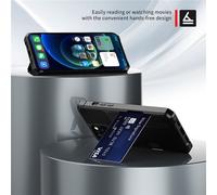 Élégante Coque Noire pour iPhone 14 avec Porte-Carte iPhone 14