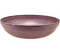 Elégante coupe en plastique violette 37x10.5 cm - Décoration, coupe décorative, jardinière, set de 3 pièces