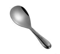 Élégante cuillère de service à riz avec poignée ergonomique pour une utilisation confortable pour servir du riz et des soupes (E)