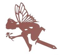 Élégante décoration de jardin féérique en fer complexe pour charmante décoration de pelouse et espaces intérieurs (B)