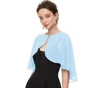 Élégante écharpe de mariée en tulle pour robes de mariée, robes de soirée, événements masqués, trois générations, accessoires de mariage, bleu, taille unique
