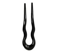 Élégante épingle à cheveux torsadée pour femmes et filles, accessoire de mariage, écaille de tortue, bâton en U