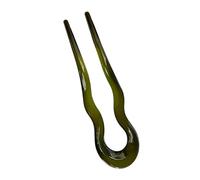 Élégante épingle à cheveux torsadée pour femmes et filles, accessoire de mariage, écaille de tortue, bâton en U