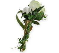Élégante épingle de mariage or mat avec aimant, bijou de revers universel pour les fêtes 7cm