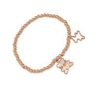 Élégante femme avec petit ours creux et perles - Accessoire de perles pour les fêtes - Accessoires de mode pour femmes, taille unique, Comme décrit