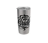 Élégante fête de mariage ou dîner de répétition Gobelet isotherme en acier inoxydable double paroi