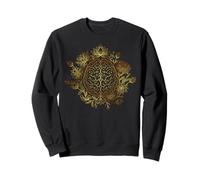 Élégante Fleur de Lotus spirituelle Pleine Conscience Sweatshirt