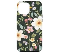 Élégante Fleur Sauvage Florale botanique Douce Couleur Nature été Coque pour iPhone 12 Pro Max