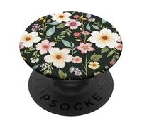 Élégante Fleur Sauvage Florale botanique Douce Couleur Nature été PopSockets PopGrip Adhésif
