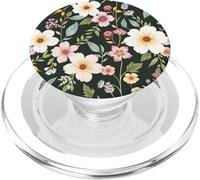 Élégante Fleur Sauvage Florale botanique Douce Couleur Nature été PopSockets PopGrip pour MagSafe