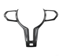 Élégante garniture de volant en carbone ABS conçue pour certains véhicules BMW avec une valeur pratique et décorative (type B)