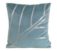 Élégante Housse de Coussin décorative en Velours avec imprimé 45 x 45 cm Housse de Coussin Douce Motif Libellule, Abeille, Lotus, Feuilles