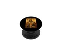 Élégante icône catholique de Saint Augustin d'Hippone PopSockets PopGrip Adhésif