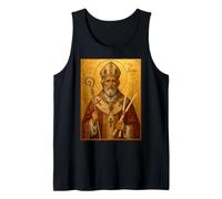Élégante icône catholique de Saint-Blaise Débardeur