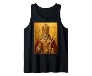 Élégante icône catholique de Saint-Blaise Débardeur