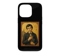 Élégante icône catholique de Saint Dominique Savio Coque pour iPhone 13 Pro
