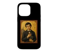 Élégante icône catholique de Saint Dominique Savio Coque pour iPhone 14 Pro Max
