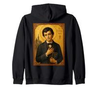 Élégante icône catholique de Saint Dominique Savio Sweat à Capuche
