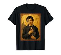Élégante icône catholique de Saint Dominique Savio T-Shirt