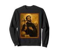 Élégante icône catholique de Saint François Xavier Sweatshirt