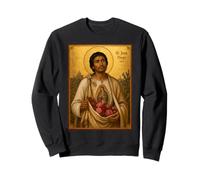 Élégante icône catholique de Saint Juan Diego Sweatshirt