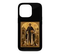 Élégante icône catholique de Saint Martin de Porres Coque pour iPhone 13 Pro