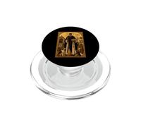 Élégante icône catholique de Saint Martin de Porres PopSockets PopGrip pour MagSafe