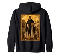 Élégante icône catholique de Saint Martin de Porres Sweat à Capuche