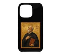 Élégante icône catholique de Saint Philippe Néri Coque pour iPhone 13 Pro