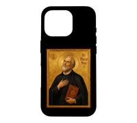Élégante icône catholique de Saint Philippe Néri Coque pour iPhone 16 Pro