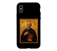 Élégante icône catholique de Saint Philippe Néri Coque pour iPhone X/XS