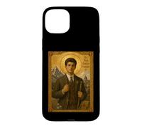 Élégante icône catholique de Saint Pier Giorgio Frassati Coque pour iPhone 15 Plus