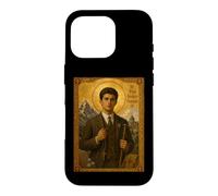 Élégante icône catholique de Saint Pier Giorgio Frassati Coque pour iPhone 16 Pro