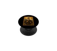 Élégante icône catholique de Saint Pier Giorgio Frassati PopSockets PopGrip Adhésif
