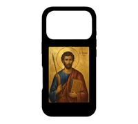 Élégante icône catholique de Saint Thomas l'Apôtre Coque pour iPhone 17 Pro