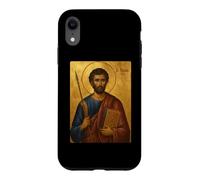 Élégante icône catholique de Saint Thomas l'Apôtre Coque pour iPhone XR