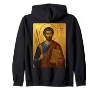 Élégante icône catholique de Saint Thomas l'Apôtre Sweat à Capuche