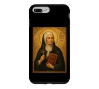 Élégante icône catholique de Sainte Angèle Merici Coque pour iPhone 7 Plus/8 Plus