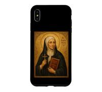 Élégante icône catholique de Sainte Angèle Merici Coque pour iPhone XS Max