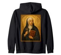 Élégante icône catholique de Sainte Angèle Merici Sweat à Capuche