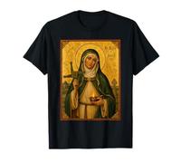 Élégante icône catholique de Sainte Brigitte d'Irlande T-Shirt