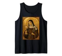 Élégante icône catholique de Sainte Claire d'Assise Débardeur