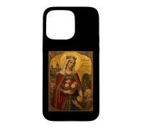 Élégante icône catholique de Sainte Elisabeth de Hongrie Coque pour iPhone 15 Pro Max