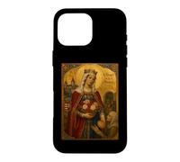 Élégante icône catholique de Sainte Elisabeth de Hongrie Coque pour iPhone 16 Pro Max