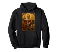 Élégante icône catholique de Sainte Elisabeth de Hongrie Sweat à Capuche