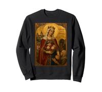 Élégante icône catholique de Sainte Elisabeth de Hongrie Sweatshirt